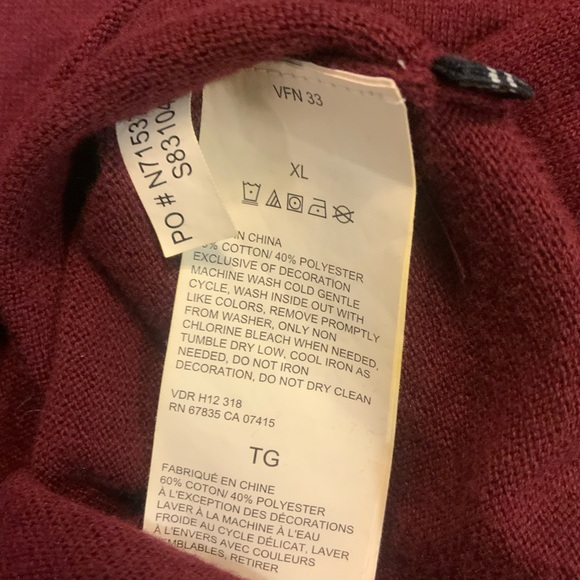 Nautica men’s 1/4 zip sweater. Size XL - Picture 4 of 4